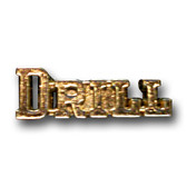Drill Team Varsity Letter Pins 