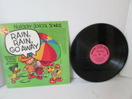 VTG RECORD ALBUM NURSERY SCHOOL SONGS RAIN RAIN GO AWAY MERRY RECORDS 6002 L152