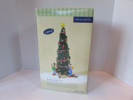 Dept 55205 Main Street Christmas Tree Lighted with Adaptor Boxed D12
