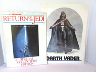 STAR WARS OFFICIAL BOOKLET RETURN OF JEDI 1983 & DARTH VADER PHOTO TRANSFER L2