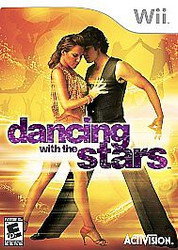 NINTENDO WII VIDEO GAME---DANCING WITH THE STARS---DISC MANUAL & CASE