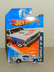 HOT WHEELS- '67 CHEVELLE SS 396 (WHITE)- NEW ON CARD- L15