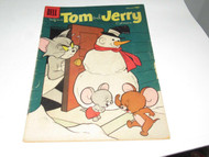 VINTAGE COMIC DELL 1957 - TOM AND JERRY - FAIR CONDITION - M50