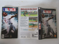 PSP PLAYSTATION MLB 989 SPORTS BASEBALL GAME BOX AND MANUAL ONLY NO DISC-