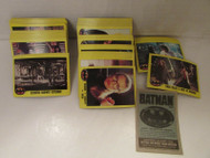 BATMAN COLLECTIBLE CARDS TM & DC COMICS 1989 TOPPS TRADING CARDS 100+ - S1
