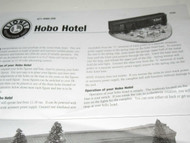 LIONEL HOBO HOTEL ACCESSORY INSTRUCTIONS- - GOOD - M11