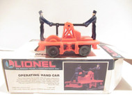 MPC LIONEL 18401 OPERATING HAND CAR- 0/027 SCALE- LN - BOXED- W71