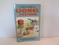 GREENBERG'S LIONEL POSTWAR OPERATING INSTRUCTIONS LAYOUT PLANS SOFTCOVER BOOK