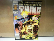 L4 MARVEL COMIC THE ADVENTURES OF THE THING ISSUE 2 MAY 1992 IN GOOD CONDITION