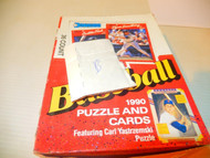 BASEBALL CARDS -SCORE -DONRUSS 1990 SET- BOX B - INCOMPLETE- - POT-LUCK-- S1