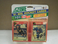 OLDER HOCKEY CARDS SCORE 1991- CANADIAN ENGLISH SERIES 1- DAN QUINN- NEW- L136