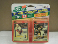 OLDER HOCKEY CARDS 1991- CANADIAN ENGLISH SERIES 1- KEN BAUMGARTNER- NEW- L136