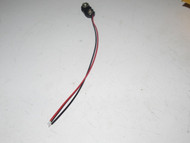 9 VOLT BATTERY CONNECTOR W/TWO WIRES- NEW- W79