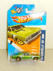 HOT WHEELS- '67 CHEVELLE SS 396- MUSCLE MANIA- NEW ON CARD- L37
