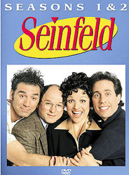 SEINFELD TV SERIES SEASONS 1 & 2 DVD 4 DISC SET NEW SEALED L53J