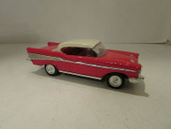 ROAD SIGNATURE DIECAST CAR 1957 CHEVY HARD TOP RED 1/43 M24