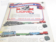 LIONEL TRAINS 1970 MPC FIRST CATALOG- FOLD OUT- GOOD- M54
