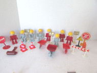 ASST OF CONSTRUCTION HARD HAT WORKERS FIGURES 2.75" UNBRANDED & ACCESSORIES H23