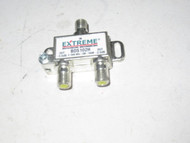 COAXIAL CABLE SPLITTER - ONE IN - TWO OUT - EXC.- W61