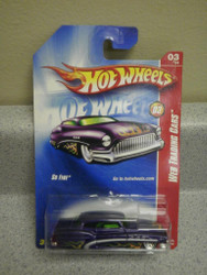HOT WHEELS- SO FINE- WEB TRADING CARS- NO.03- NEW ON CARD- L15
