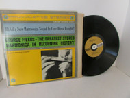 GEORGE FIELDS THE GREATEST STEREO HARMONICA IN RECORDING HISTORY RECORD L114
