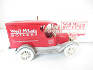 ERTL DIECAST 1926 MACK DELIVERY TRUCK BANK- WEIL-McLAIN- 1/38TH - NEW - W15
