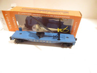 LIONEL POST-WAR 3410 OPERATING HELICOPTER CAR - LN- 0/027 - S26