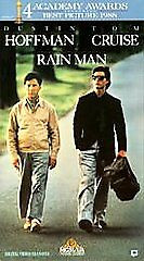 L44 RAIN MAN DUSTIN HOFFMAN MGM/UA 1988 USED VHS TAPE