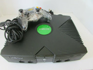 XBOX VIDEO GAME CONSOLE WITH WIRE & MAD CATZ CONTROLLER