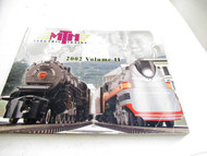 MTH TRAINS 2002 VOLUME II FULL COLOR CATALOG- NEW (CREASED) - W22