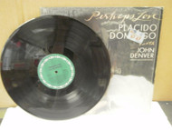 RECORD ALBUM- PERHAPS LOVE- PLACIDO DOMINGO 33 1/3 RPM- USED- L155