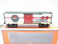 LIONEL CHRISTMAS- 52575 HOLIDAY STORE BOXCAR - 0/027- NEW