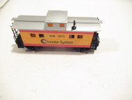 HO TRAINS VINTAGE LIFE-LIKE CHESSIE SYSTEM CABOOSE- LATCH COUPLERS- EXC.- S31HH