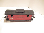 MTH TINPLATE TRAINS- #2817 CABOOSE- SOME PAINT WEAR- O GAUGE- LN - H1