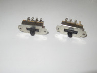 SWITCHES - TWO DOUBLE THROW(D) - 6 CONTACTS IN THE BACK- NEW- M61