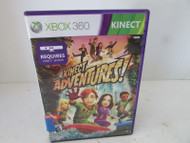XBOX 360 KINECT VIDEO GAME KINECT ADVENTURES! WITH MANUAL AND CASE