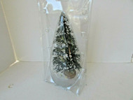 LEMAX SNOW COVERED PINE TREE 6" WOOD BASE LotD