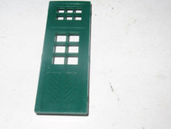 LIONEL PART GREEN DOOR - APPROX 1 X 3" LN - ORIGINAL- M12