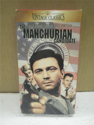 VHS MOVIE- THE MANCHURIAN CANDIDATE- FRANK SINATRA- USED- L95