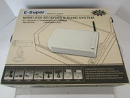 E-SUPER MODEL KT-240410 WIRELESS RECEIVER & QUAD SYSTEM NOT TESTED LotD