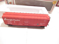 HO TRAINS VINTAGE BACHMANN TRIANGLE PACIFIC REEFER CAR - NEW- S31EE