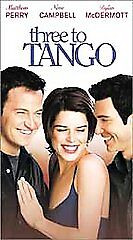 THREE TO TANGO VHS VIDEO TAPE L42G