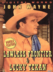 DVD- LAWLESS FRONTIER & LUCKY TEXAN- JOHN WAYNE- NEW- L53