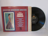 GREATEST AMERICAN WALTZES BY CONNIE FRANCIS MGM 4145 RECORD ALBUM L114