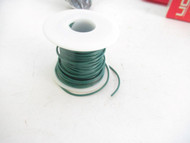 HOOK UP WIRE- ROLL OF GREEN STRANDED WIRE- NEW-M39
