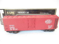 K-LINE TRAINS - K642-1751 NEW YORK CENTRAL REEFER - 0/027- LN - BOXED- S26