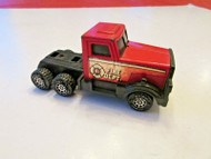 VTG 1985 BUDDY L PRESSED METAL TRACTOR CAB FIRE DEPT RED HONG KONG H8