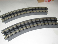 MTH - REALTRAX 1002 - 031 CURVED SECTIONS (2) - SOLID RAIL- EXC. - M20