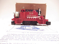 LIONEL VINTAGE POST-WAR TRAINS #52 OPERATING FIRE CAR - EXC. - 0/027 - B18