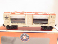 LIONEL 19675 MODEL SHOP BOXCAR #2 W/ N&W STEAMER- 0/027- NEW - SH